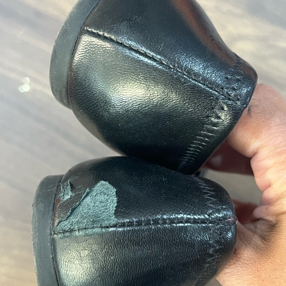 💞HP💞 Tory Burch Black REVA TRAVEL BALLET - Picture 2 of 3